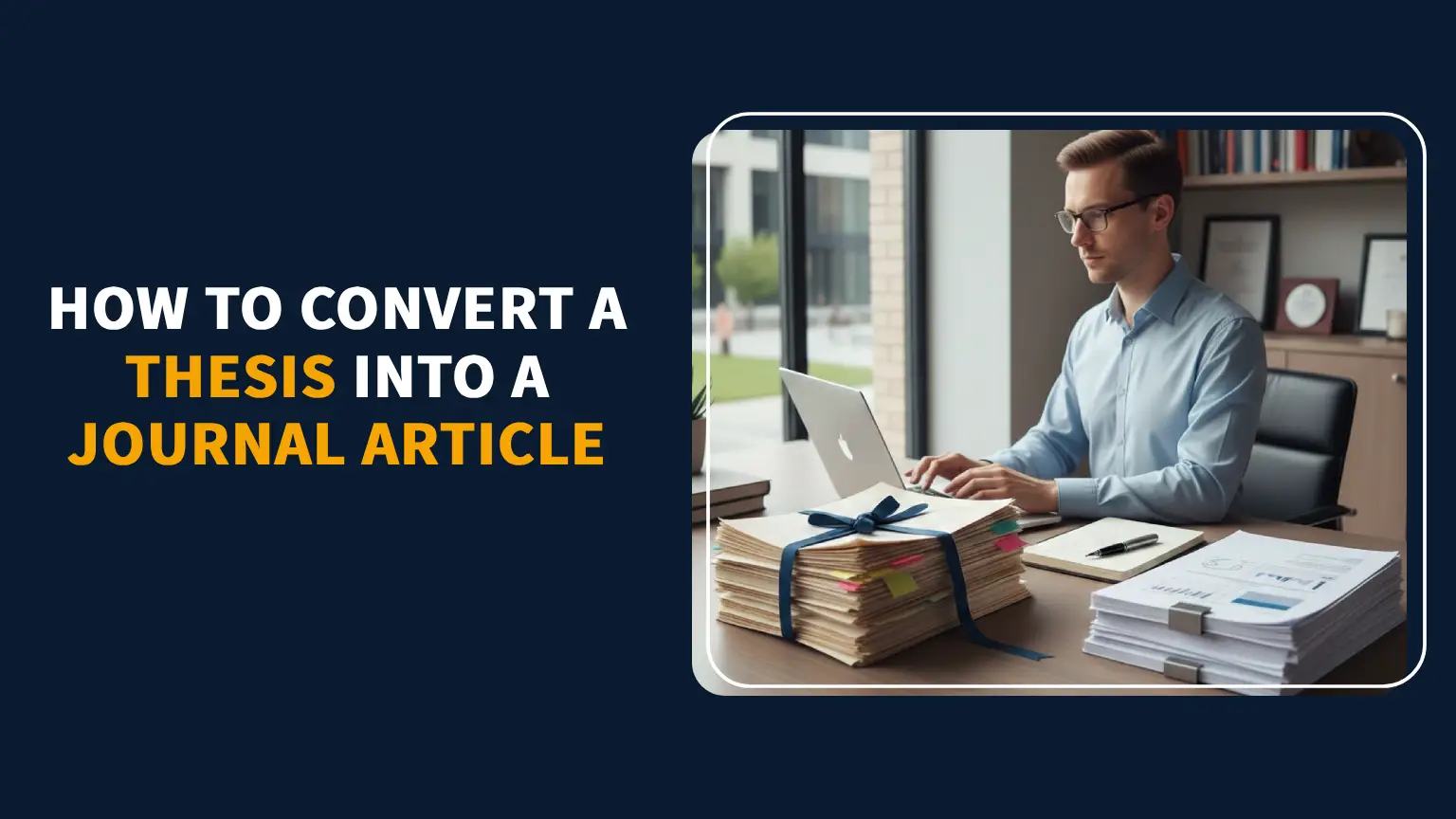 You are currently viewing How to Convert a Thesis into a Journal Article