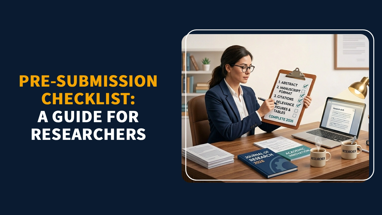 Read more about the article Pre-Submission Checklist: A Guide for Researchers (2026)