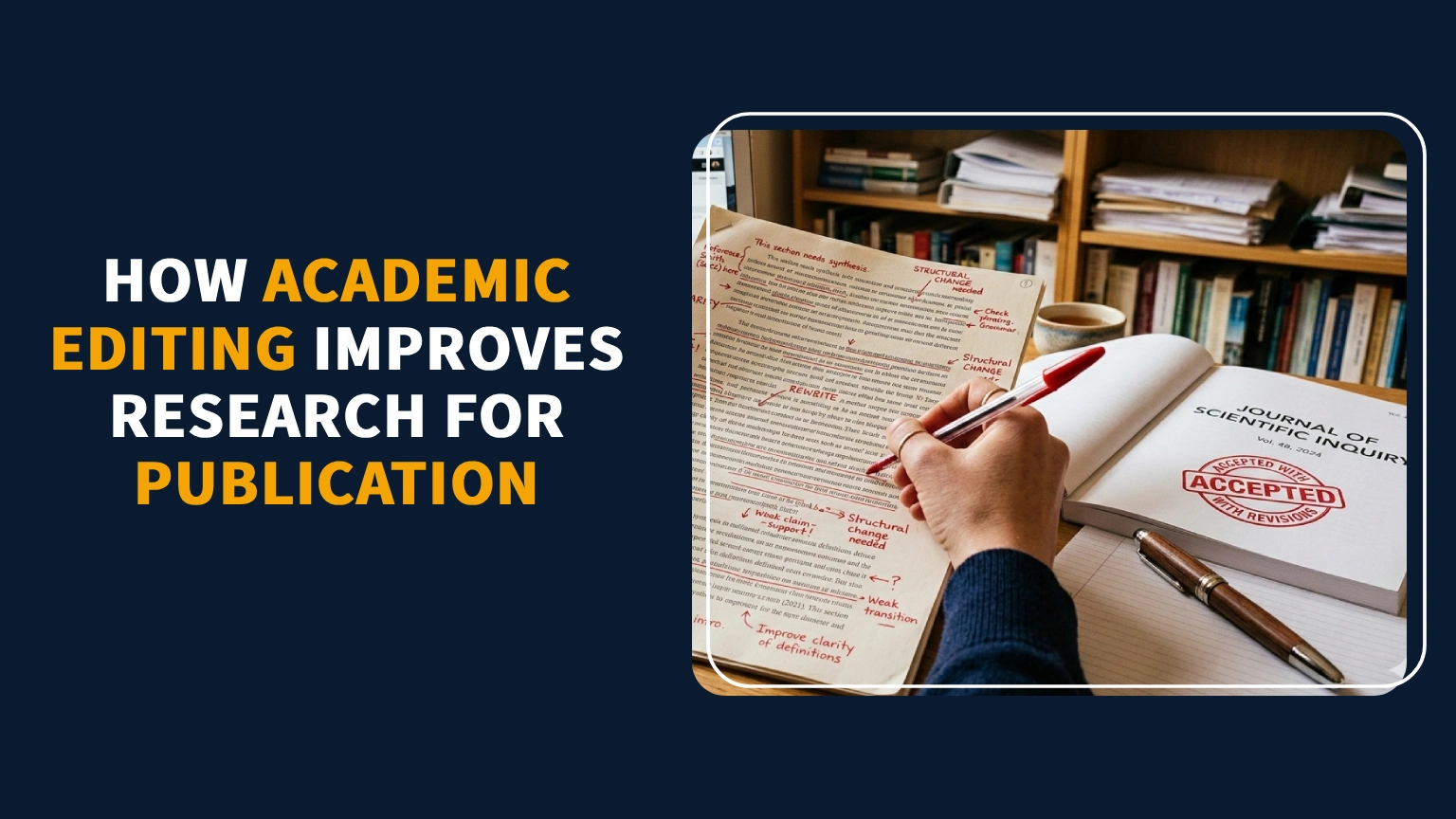 Read more about the article How Academic Editing Improves Research for Publication