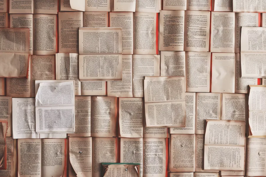 Open books representing arts and humanities scholarship